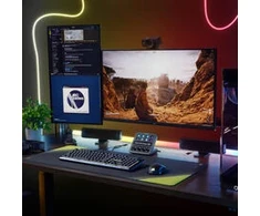 CORSAIR SKIFF 100 Klaviatūra žaidimams, 10-Zone RGB, IP53 Splash Protection - Juodas