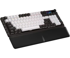 Corsair VANGUARD 96 Klaviatūra žaidimams, mechaninė, RGB, 8,000 Hz - MLX Plasma Switches, ISO (DE), juodas/baltas