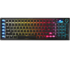 Corsair Vanguard Air 99 Belaidė klaviatūra žaidimams, optical-mechaninė, low profile, 8K polling, DE išdėstymas - juodas