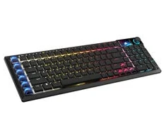 Corsair Vanguard Air 99 Wireless Gaming-Klaviatūra, optinė-mechanisch, Low Profile, 8K Polling, DE-išdėstymas - juodas