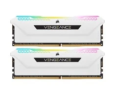 RAM Corsair Vengeance RGB Pro SL Baltas 32GB [2x16GB 3200MHz DDR4 CL16 DIMM]