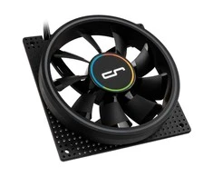 Cryorig Crona S PWM korpuso ventiliatorius, ARGB – 120mm, juodos spalvos