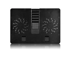 Deepcool | U-Pal | Notebook stand- cooler iki 19" | Juodas