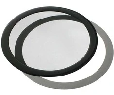 DEMCiflex dust filter 200mm, round – juodos spalvos