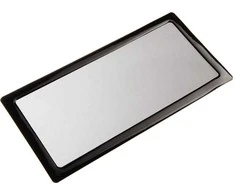Demciflex dulkių filtras 280mm radiatoriams - juodas/juodas