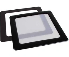 DEMCiflex dust filter 80mm, quadro – juodos it baltos spalvos