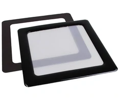 DEMCiflex dust filter 80mm, quadro – juodos it baltos spalvos