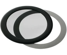 DEMCiflex dust filter 92mm, round – juodos spalvos