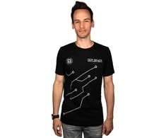 „der8auer“ marškinėliai PCB dizainas (XL)