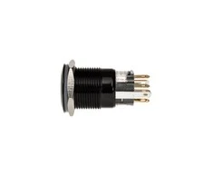 DimasTech Vandalism switch/button 19mm, Blackline Dot – RGB