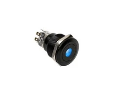 DimasTech Vandalism Button 22mm, Blackline Dot – RGB