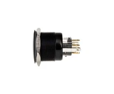 DimasTech Vandalism button 25mm, Blackline Dot – RGB