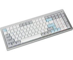 Ducky Cushion 98 Klaviatūra žaidimams, 96%, US išdėstymas (ANSI), Shush Raudona Switches - Sidabrinis