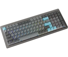 Ducky Cushion 98 Klaviatūra žaidimams, 96%, US išdėstymas (ANSI), Shush Žalias Switches - Nickel