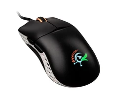 Ducky Feather Black &amp; White pelė žaidimams su Huano Switch