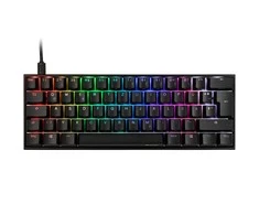 Mechaninė klaviatūra Ducky Mecha Mini, PBT, MX Raudona, RGB, DE išdėstymas