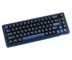 Ducky OK-M 65 Klaviatūra žaidimams, 65%, Hot-Swappable, RGB, ANSI – KTT Wine Raudona Switches