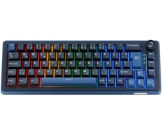 Ducky OK-M 65 žaidimų klaviatūra, 65%, Hot-Swappable, RGB, ISO – KTT Tactile