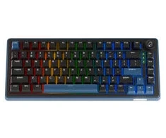 Ducky OK-M 75 Klaviatūra žaidimams, 75%, Hot-Swappable, RGB, ANSI – KTT Wine Raudona Switches