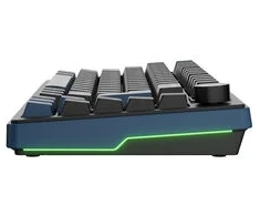 Ducky OK-M 75 Klaviatūra žaidimams, 75%, Hot-Swappable, RGB, ANSI – KTT Baby Mėlyna Switches