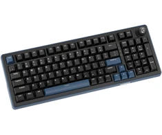 Ducky OK-M 98 Žaidimų klaviatūra, 98 %, Hot-Swappable, RGB, ANSI – KTT Baby Mėlyna Switches