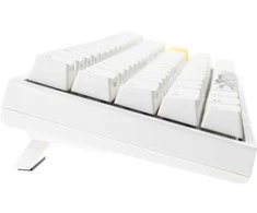 Ducky One 2 Pro Mini Baltas Edition žaidimų klaviatūra RGB LED – Cherry Mėlyna US išdėstymas
