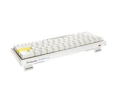 Ducky One 2 Pro Mini Baltas Edition žaidimų klaviatūra, RGB LED – Kailh Brown US išdėstymas