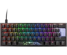Ducky One 2 Pro Mini Klaviatūra žaidimams, RGB LED - Cherry Juodas