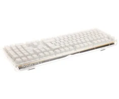 Ducky One 3 Aura Baltas Klaviatūra žaidimams, RGB LED - MX-Raudona