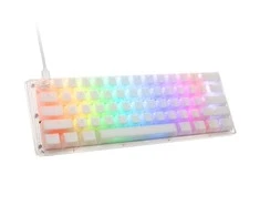 Klaviatūra Ducky one 3 Aura balta mini raudona (US)
