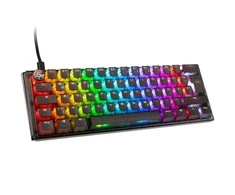 Klaviatūra Ducky One 3 Aura Juodas Mini Klaviatūra žaidimams RGB LED - MX-Silent-Raudona