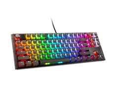 Ducky One 3 Aura Juodas TKL žaidimų klaviatūra, RGB LED – Gateron Baby Kangaroo US išdėstymas