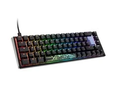 Ducky One 3 Classic Juodas/Baltas SF Klaviatūra žaidimams, RGB LED - MX-Brown