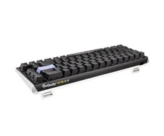 Ducky One 3 Classic Juodas/Baltas SF žaidimų klaviatūra, RGB LED – MX-Speed-Sidabrinis US išdėstymas