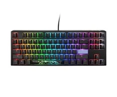 Ducky One 3 Classic Juodas/Baltas TKL žaidimų klaviatūra, RGB LED – MX-Juodas US išdėstymas