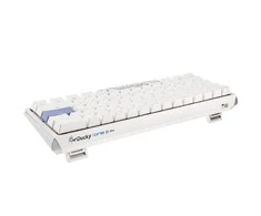 Ducky One 3 Classic Pure Baltas Mini žaidimų klaviatūra, RGB LED - MX-Raudona US išdėstymas