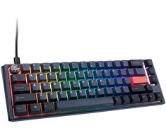 Ducky One 3 Cosmic Mėlyna SF žaidimų klaviatūra RGB LED – MX-Ergo-Clear US išdėstymas
