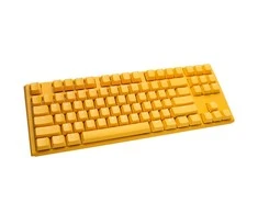 Ducky One 3 Geltona TKL Klaviatūra žaidimams, RGB LED - MX-Silent-Raudona
