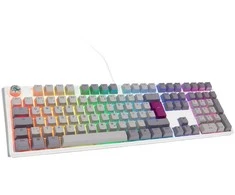 Ducky One 3 Mist Pilkas Klaviatūra žaidimams, RGB LED - MX-Ergo-Clear