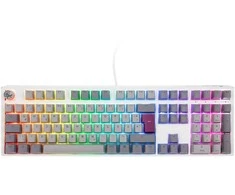 Ducky One 3 Mist Pilkas Klaviatūra žaidimams, RGB LED - MX-Ergo-Clear