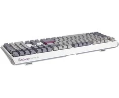 Ducky One 3 Mist Pilkas žaidimų klaviatūra RGB LED – MX-Ergo-Clear US išdėstymas