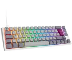 Ducky One 3 Mist Pilkas SF Klaviatūra žaidimams, RGB LED - MX-Raudona