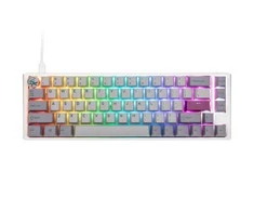 Ducky One 3 Mist Pilkas SF žaidimų klaviatūra, RGB LED – MX-Mėlyna US išdėstymas