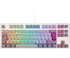 Ducky One 3 Mist Pilkas TKL Klaviatūra žaidimams, RGB LED - MX-Ergo-Clear