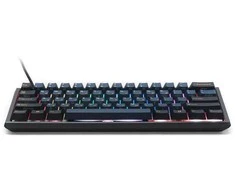 Ducky One 3 Pro Mini Nazca Line žaidimų mechaninė klaviatūra, 8.000 Hz, Hot Swap, RGB – Cherry MX2A Brown, ANSI US išdėstymas