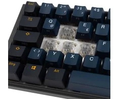 Klaviatūra mechaninė Ducky One 3 Pro Mini Nazca Line Klaviatūra žaidimams, mechanisch, 8.000 Hz, Hot Swap, RGB - Cherry MX2A Speed Sidabrinis, ISO (DE)
