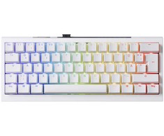 Klaviatūra Ducky One X Mini Belaidė klaviatūra žaidimams indukcyjny Hot Swap RGB - Inductive Switch ISO (DE) balta