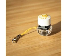 Ducky Wobbly Ducky Keychain - weiß, gelb