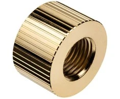Ek Water Blocks Ek Vanduo Blocks EK Vanduo Blocks EK-Quantum Torque G1/4 Inch Extension Straight FF 14 – auksinis