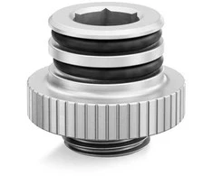 Ek Water Blocks Ek Vanduo Blocks EK Vanduo Blocks EK-Quantum Torque Push-In Adapteris M 7 – Satin Titanium